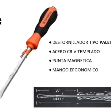 DESTORNILLADOR TIPO PALETA 5X100 5MM