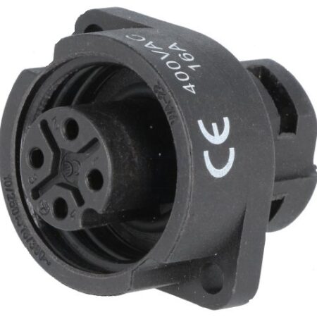 CONECTOR HEMBRA CHASIS 4 PINES 16A