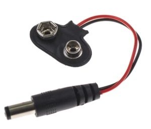 BROCHE BATERIA 9V CON PLUG 2.1MM