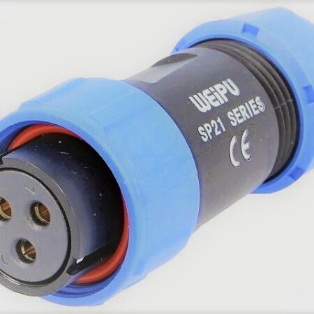 CONECTOR HEMBRA VOLANTE 3PINES CON1012 30A