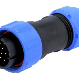 CONECTOR MACHO VOLANTE 12 PINES CON1013 5A