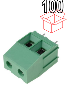 TERMINAL BLOCK 2 PIN 15 MM