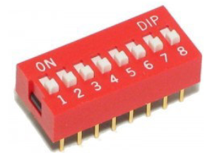DIP SWITCH 8 POS