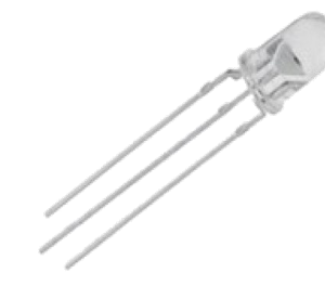 LED 5 MM BICOLOR ROJO/VERDE ALTO BRILLO 3 PIN