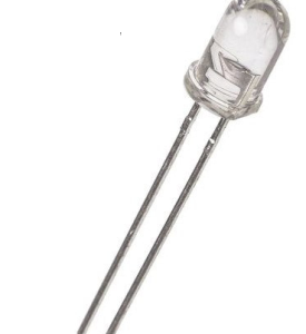 LED 5 MM EMISOR INFRARROJO CLARO