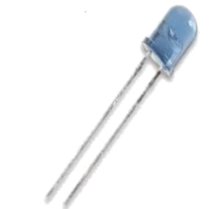 LED 5 MM EMISOR INFRARROJO OSCURO