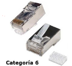 CONECTOR TELEFONICO RJ45 CAT6