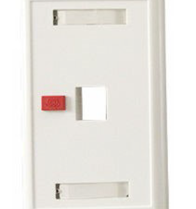 FACEPLATE 1 PUERTO RJ45