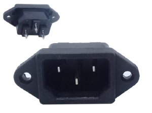 CONECTOR MACHO PODER PARA CHASIS