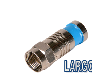 CONECTOR LARGO F COMPRESION C/ORING PARA RG6 (GEN)