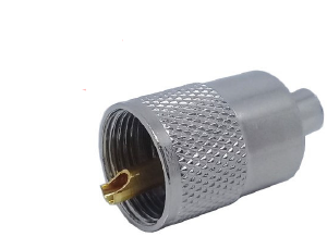 CONECTOR UHF PL-259 TWIST PARA RG58 (GENERICO)