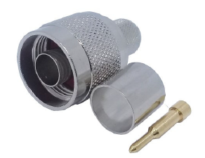 CONECTOR MACHO N CRIMP PARA RG8 (GENERICO)