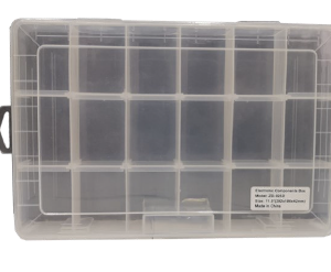 ORGANIZADOR PLAST. 18 COMPARTIMIENTOS 275X190X44MM