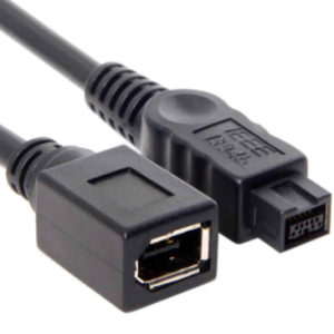 CABLE FIREWIRE 1394 6 PIN MACHO A HEMBRA