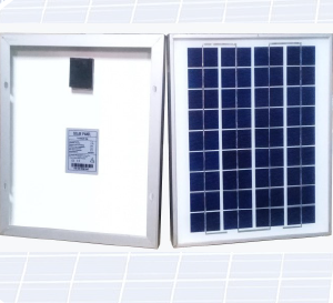 PANEL SOLAR 10W 12V POLICRISTALINO