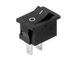 SWITCH ON-OFF 3A 250VAC 2P TAMAÑO L:19 MM/A:12 MM