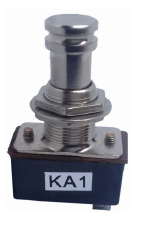 PULSADOR OFF-(ON) 2A 250VAC 2P NA A:14 MM/L:25 MM