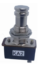 PULSADOR ON-(OFF) 2A 250VAC 2P NC A:14 MM/L:25 MM