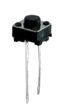 SWITCH MINI TACT 2P TAMAÑO B:6 MM/C:6 MM/A:4.3 MM