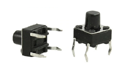 SWITCH MINI TACT 4P TAMAÑO B:6 MM/C:6 MM/A:7 MM