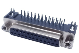 CONECTOR DB25 HEMBRA EN ANGULO