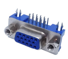 CONECTOR DB15 HEMBRA VGA EN ANGULO