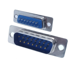 CONECTOR DB15 MACHO DOS FILAS PARA SOLDAR