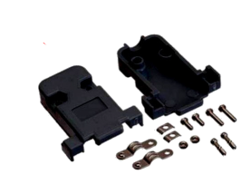 TAPA CONECTOR DB9 Y DB15 VGA NEGRA