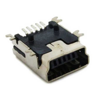 MINI USB TIPO B HEMBRA 5P SMD