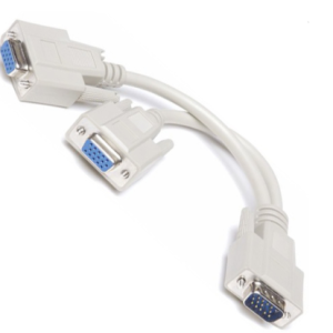 CABLE VGA MACHO A 2 VGA HEMBRA