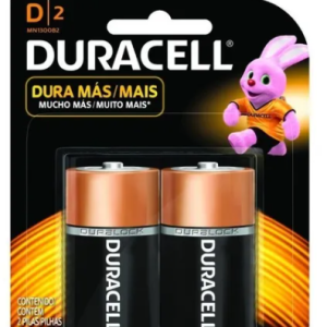 PILAS TIPO D DURACELL PACK DUO