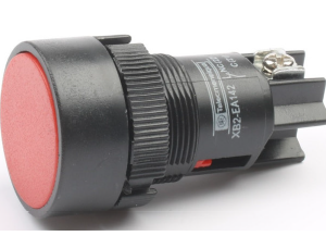 PULSADOR 3P SERIE XB2 ROJO