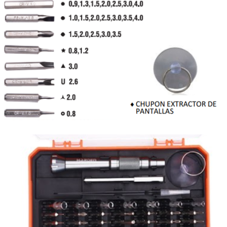 SET PERILLEROS 45 PIEZAS