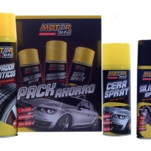 PACK LIMPIEZA AUTOMOVIL MOTOR LIFE